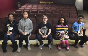 Five contestants move on in Mon County Schools Spelling Bee